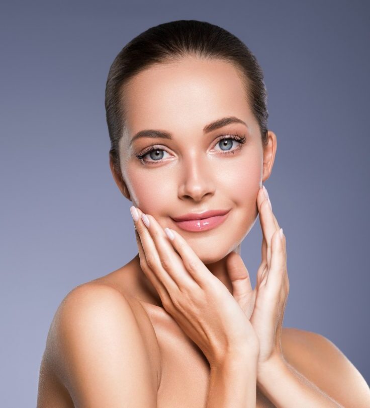 skin care woman beauty face healthy face skin cosmetic model emotional and happy with hands.jpg